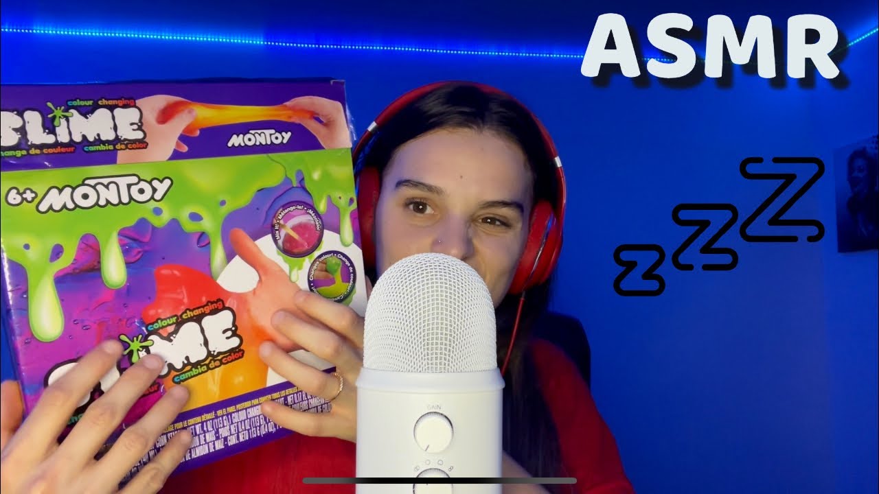 Asmr : Je teste un kit de Slime du dollarama :)) #asmr