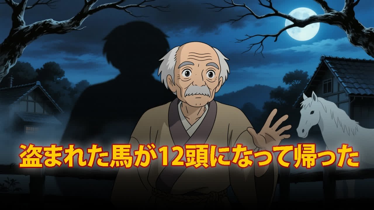 白馬を失った老人に幸運が訪れた理由