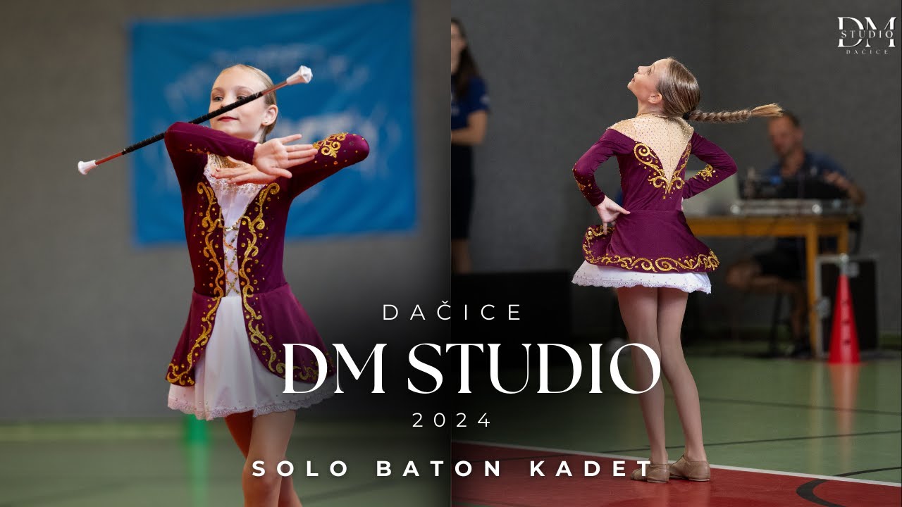 DM Studio Dačice - Teodroa Kryzanová - solo baton kadet 2024
