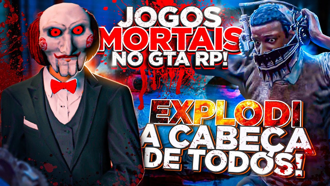 CRIEI OS JOGOS MORTAIS NO GTA RP E EXPLODI A CABEÇA DE TODOS COM MOD MENU! - LAIRA MOD MENU