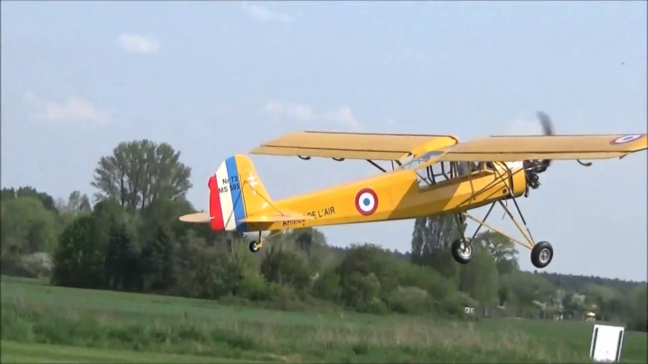 Erstflug MS505 (1/4) Storchschmiede mit Moki S180
