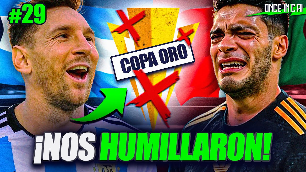 ARGENTINA SE BURLÓ DE MÉXICO y la CONCACAF ¡DESPRECIARON LA COPA ORO!