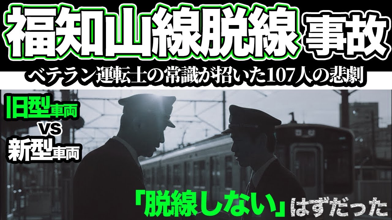 【福知山線脱線事故】なぜ運転士は減速しなかったのか？JR関係者が語った「脱線しないという常識」の真相