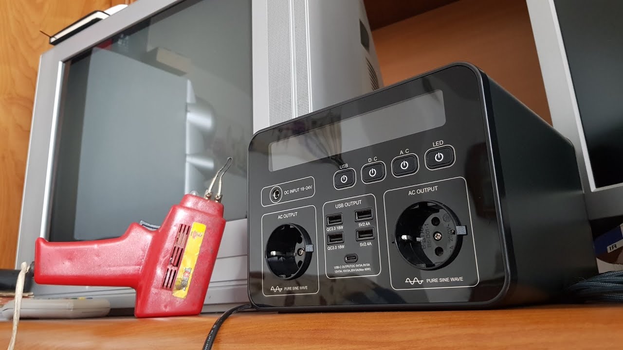 TEST STACJI ZASILAJĄCEJ CTOLITY UAW 500. 500Wh WYSOKA SPRAWNOŚĆ. POLECAM