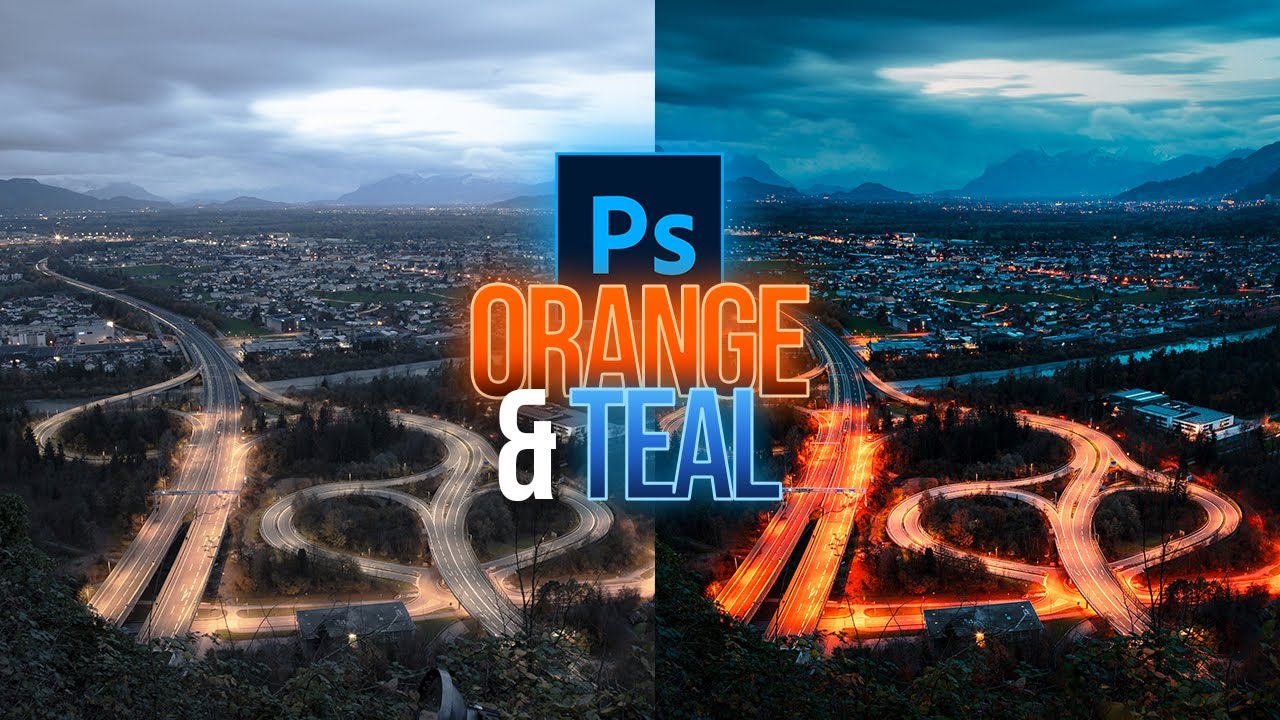 How to: ORANGE & TEAL COLOR GRADING with Photoshop