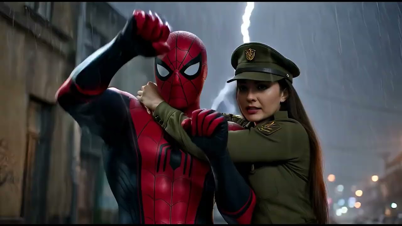 Spider-Man vs Female Soldier