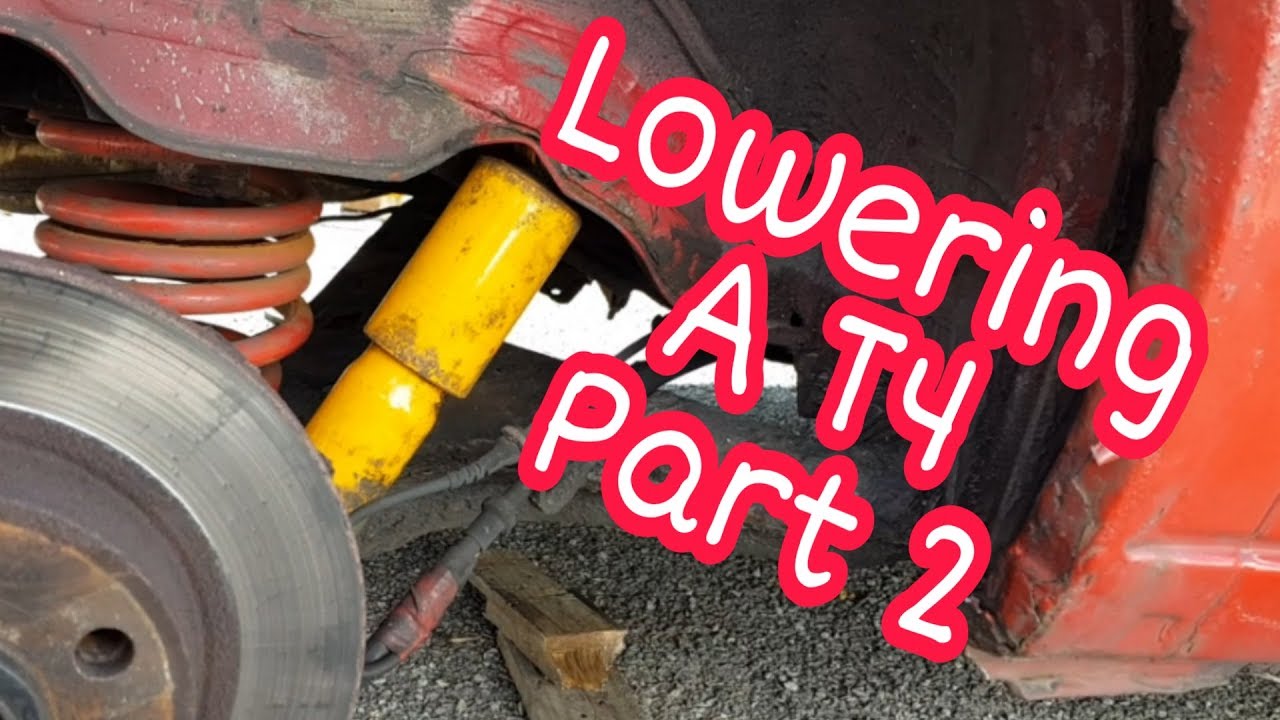 Lowering A T4 (strut instal) Part 2