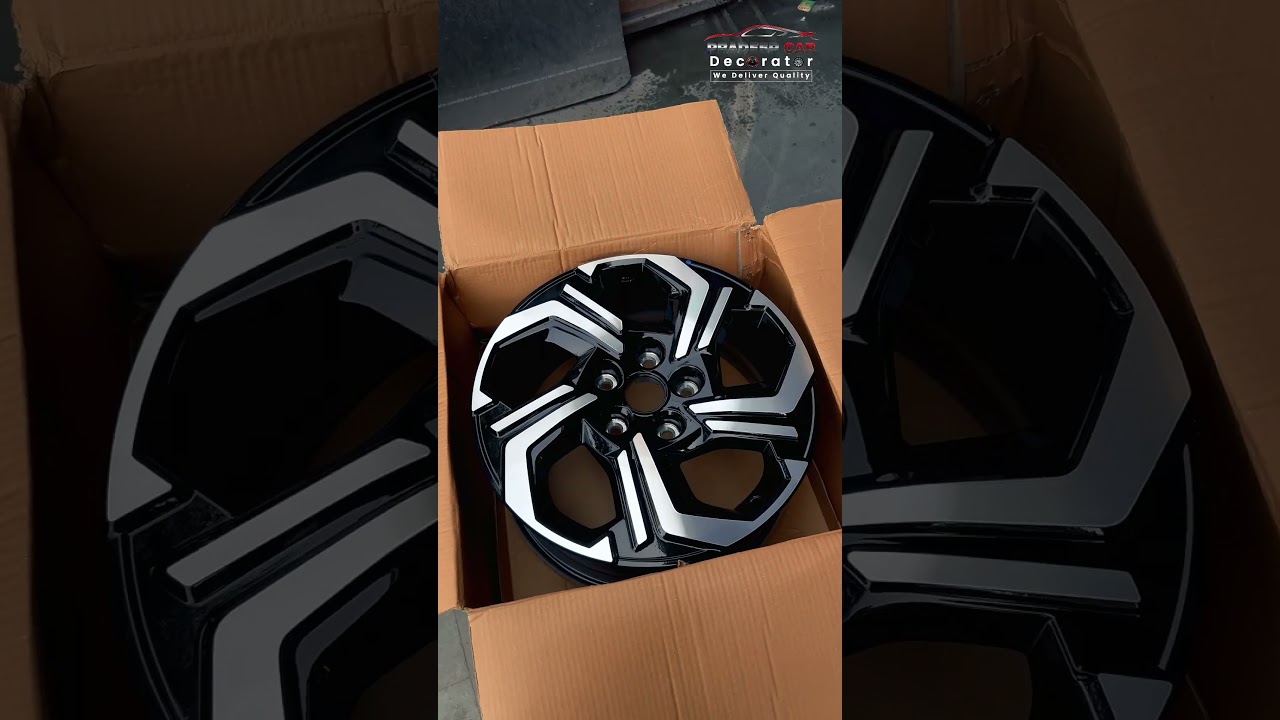 Brezza alloy wheel original🚘#accessories #suzuki #brezzamodified #brezza #alloywheel #modification