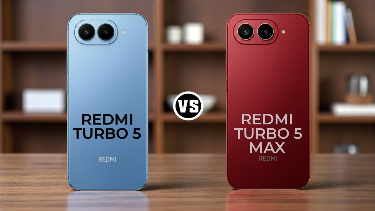 Redmi Turbo 5 vs Redmi Turbo 5 Max