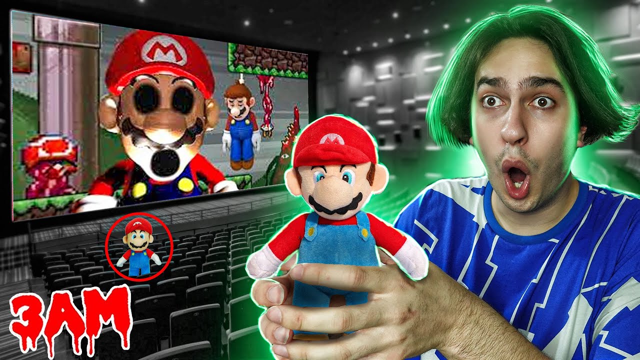 GECE 3'te MARİO.EXE FİLMİ İZLEMEYİN !! (GERÇEK HAYATTA SÜPER MARİO EVİME GELDİ)
