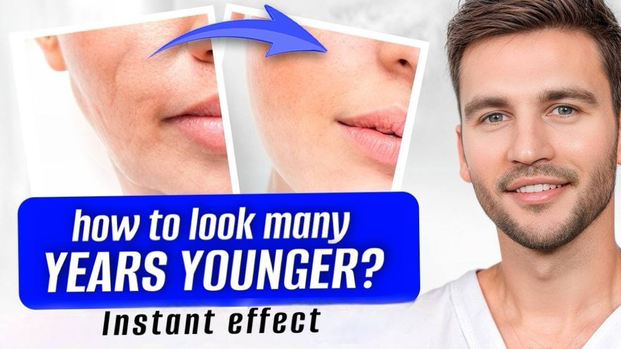 How to Look 10 Years Younger WITHOUT SURGERY? | 3 Simple Exercises for All Facial Muscles