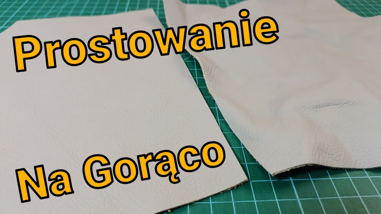 Jak wyprostować pogniecioną skórę - prostowanie na gorąco
