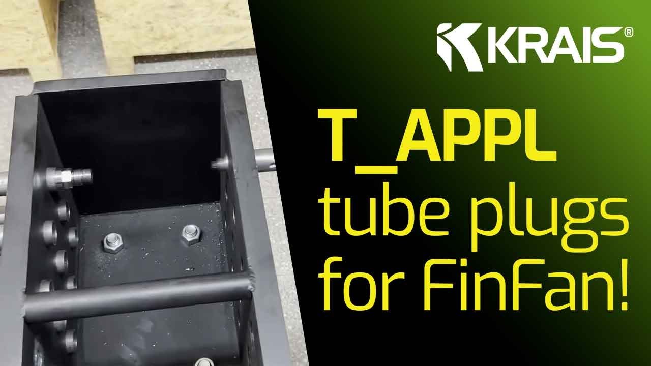 Best way to plug tubes in the air-cooled finfan heat exchangers with        KRAIS 