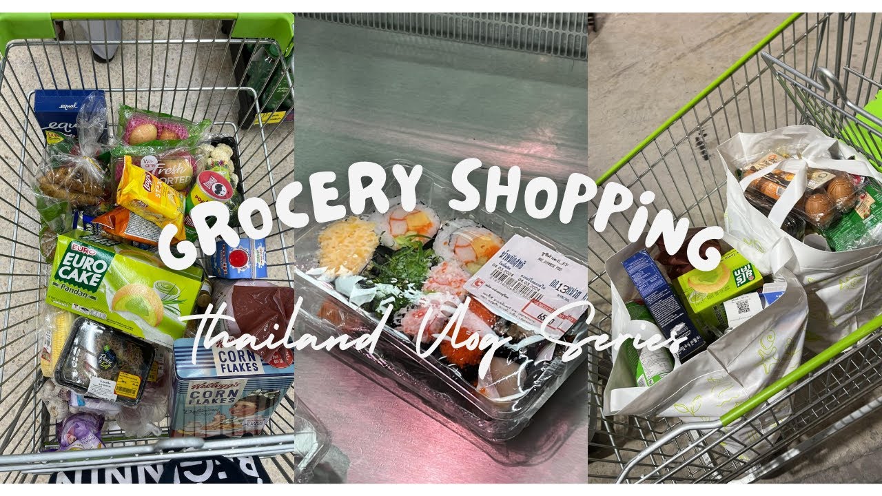 Filipino Teacher | Living Alone in Thailand - Grocery Shopping | Jon Catao