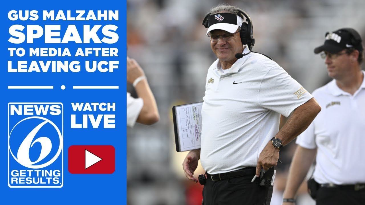 Gus Malzahn speaks to media after leaving UCF