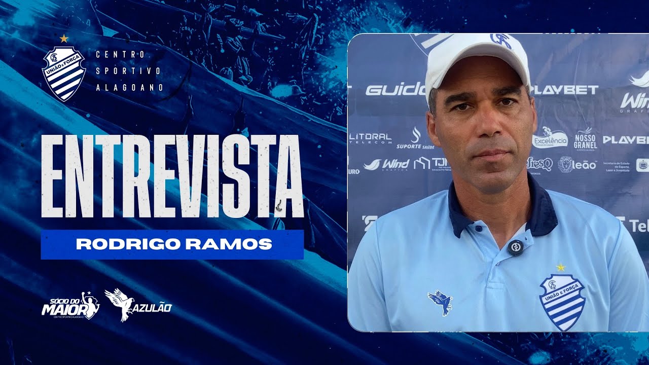 Entrevista com o auxiliar técnico Rodrigo Ramos: CRB 1x3 CSA - Copa Alagoas 2026
