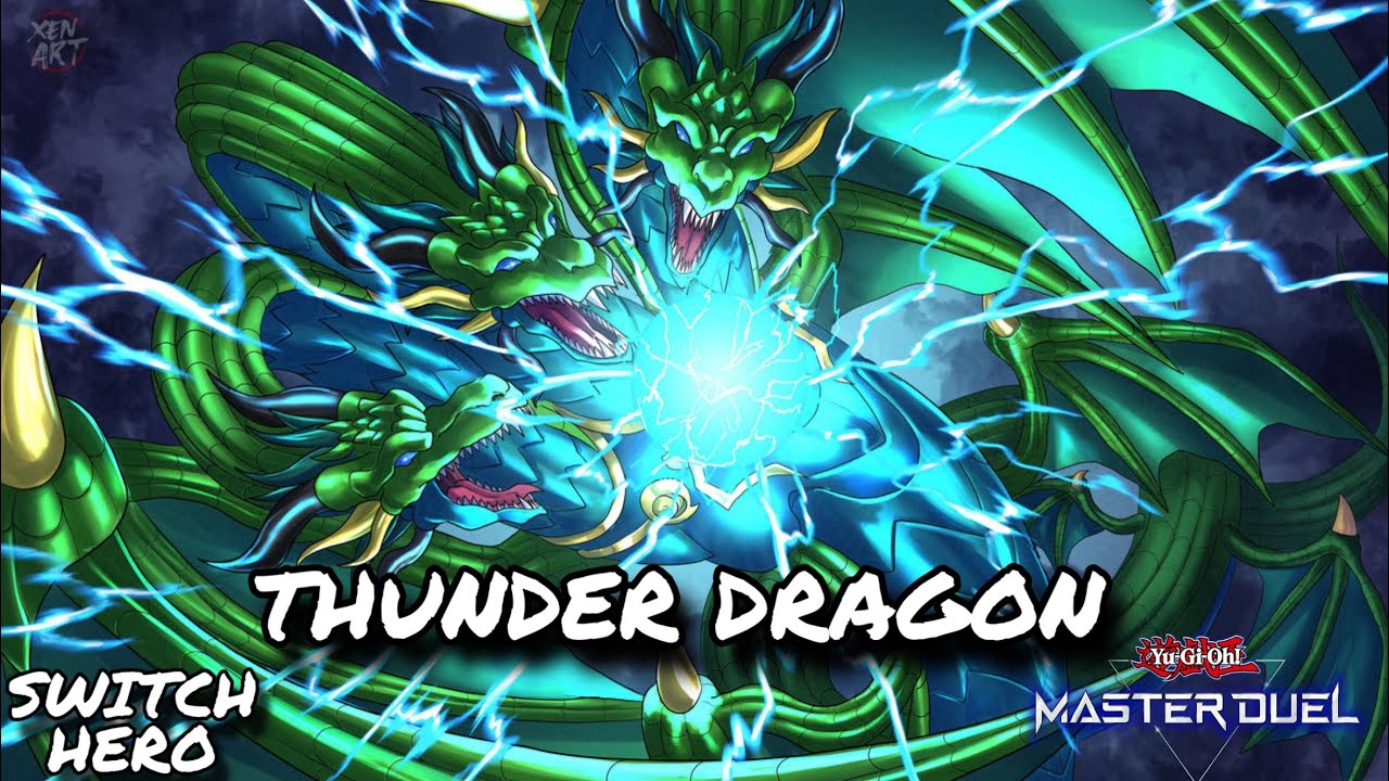 THUNDER DRAGON COMBO RANKED GAMEPLAY (Yu-Gi-Oh Master Duel) #thunderdragon #masterduel
