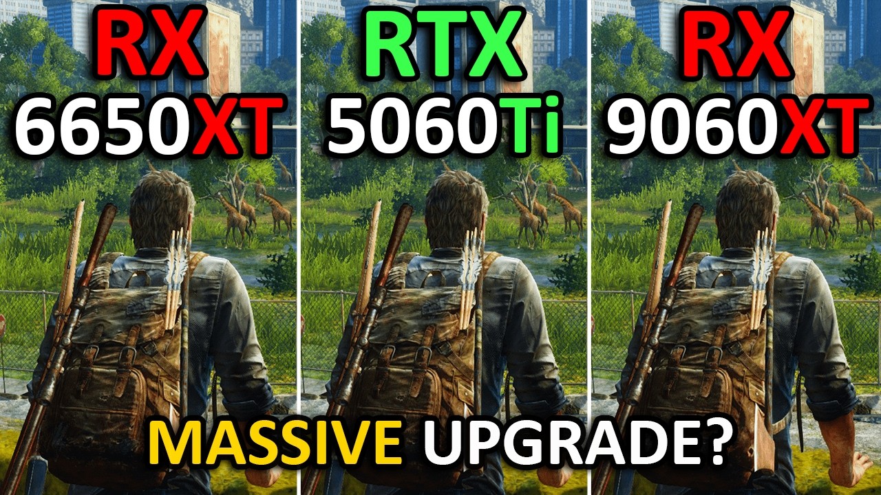 RX 9060 XT против RTX 5060 Ti против RX 6650 XT | Значительное обновление? | 1080p, 1440p | 2026