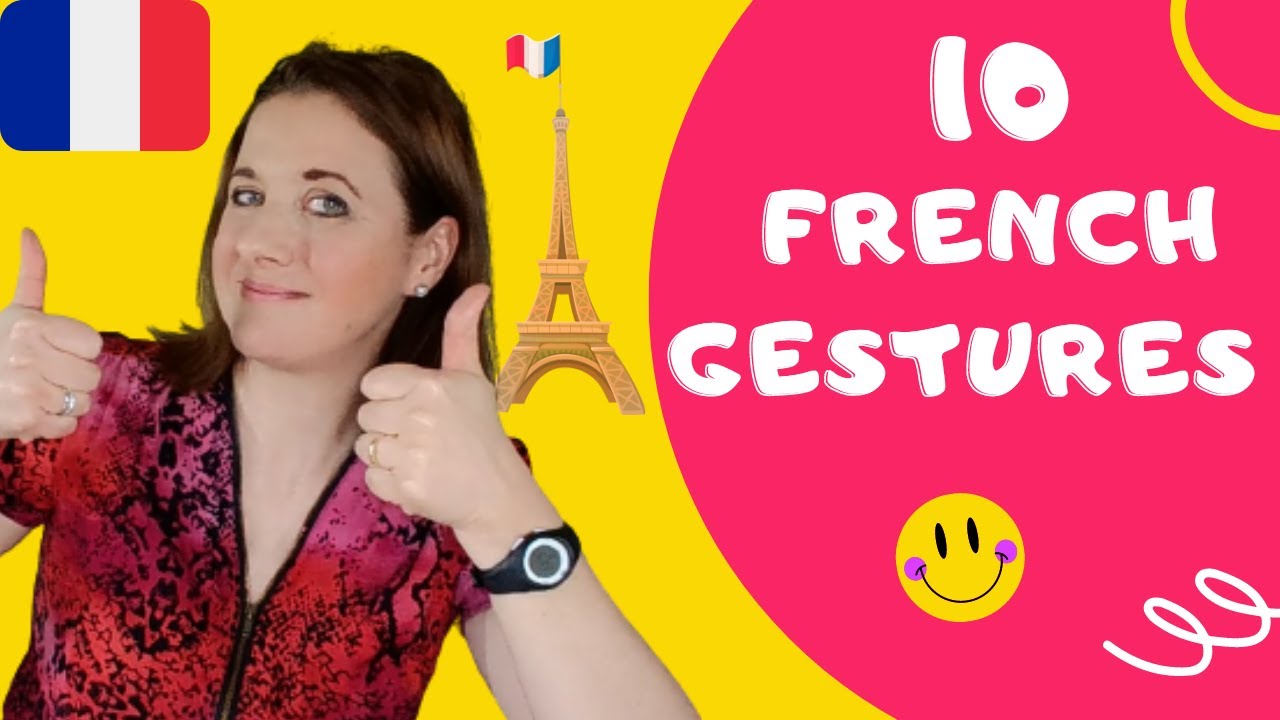 Common FRENCH GESTURES meaning 👍😧  Common French BODY LANGUAGE FR