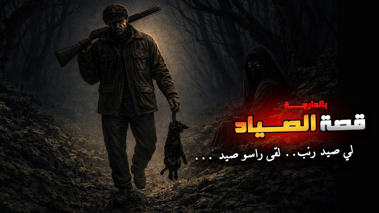 قصة الصياد المغربي بالدارجة...لي صيد رنب لقى راسو صيد !