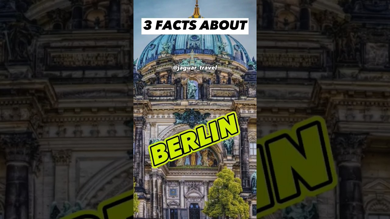 3 Facts About Berlin 🇩🇪 #shortsfeed #shortsyoutube #shorts #travel #shortstravel  #berlincity