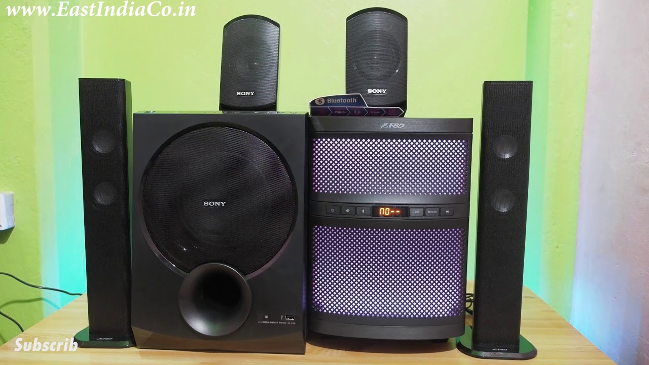 Sony D100 vs F&D T200X Home Theatre Fight Club by AKS