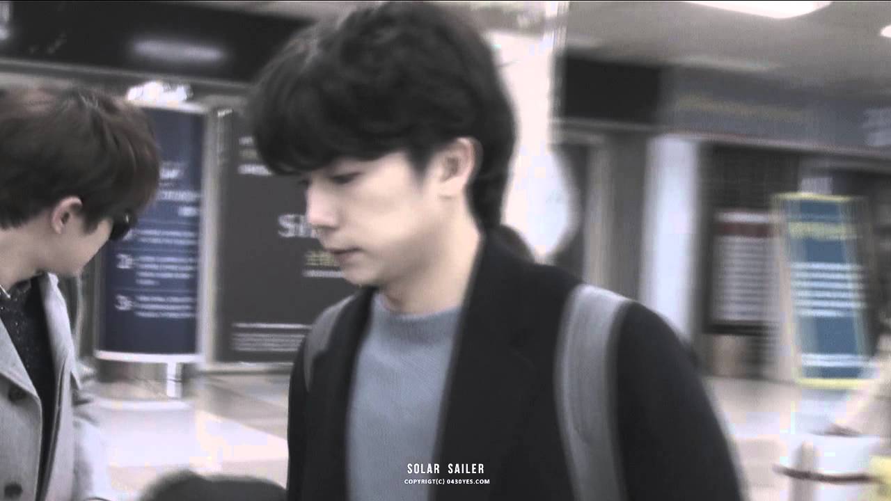 [FANCAM] 150131 Arrived at gimpo airport 2PM WOOYOUNG