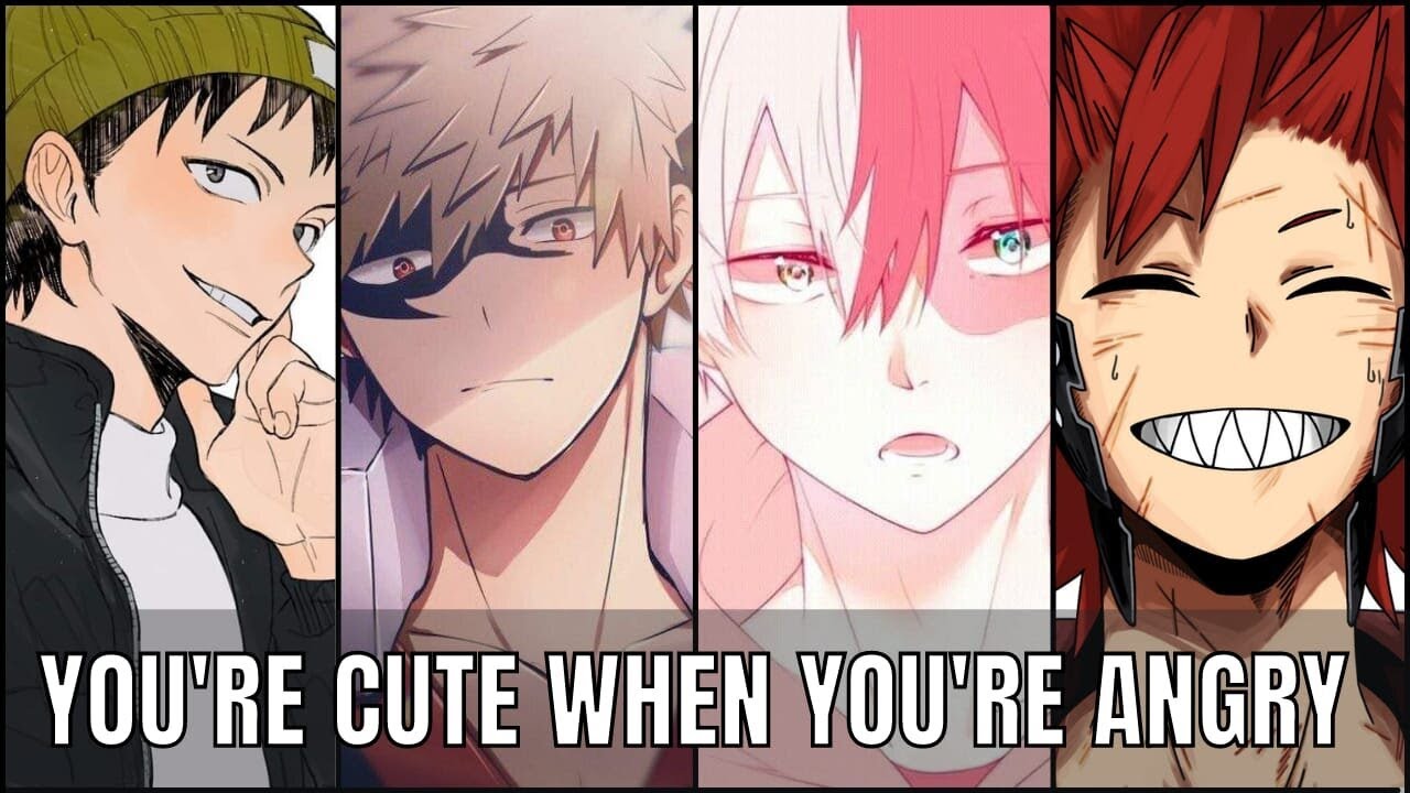 They think you're adorable when you're angry | bnha x Listener | MHA ASMR