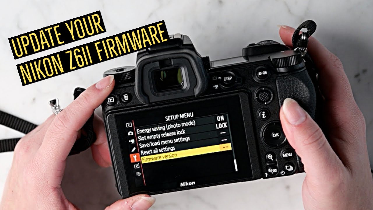 Как обновить прошивку Nikon Z6ii | Учебное пособие по профессиональной фотографии