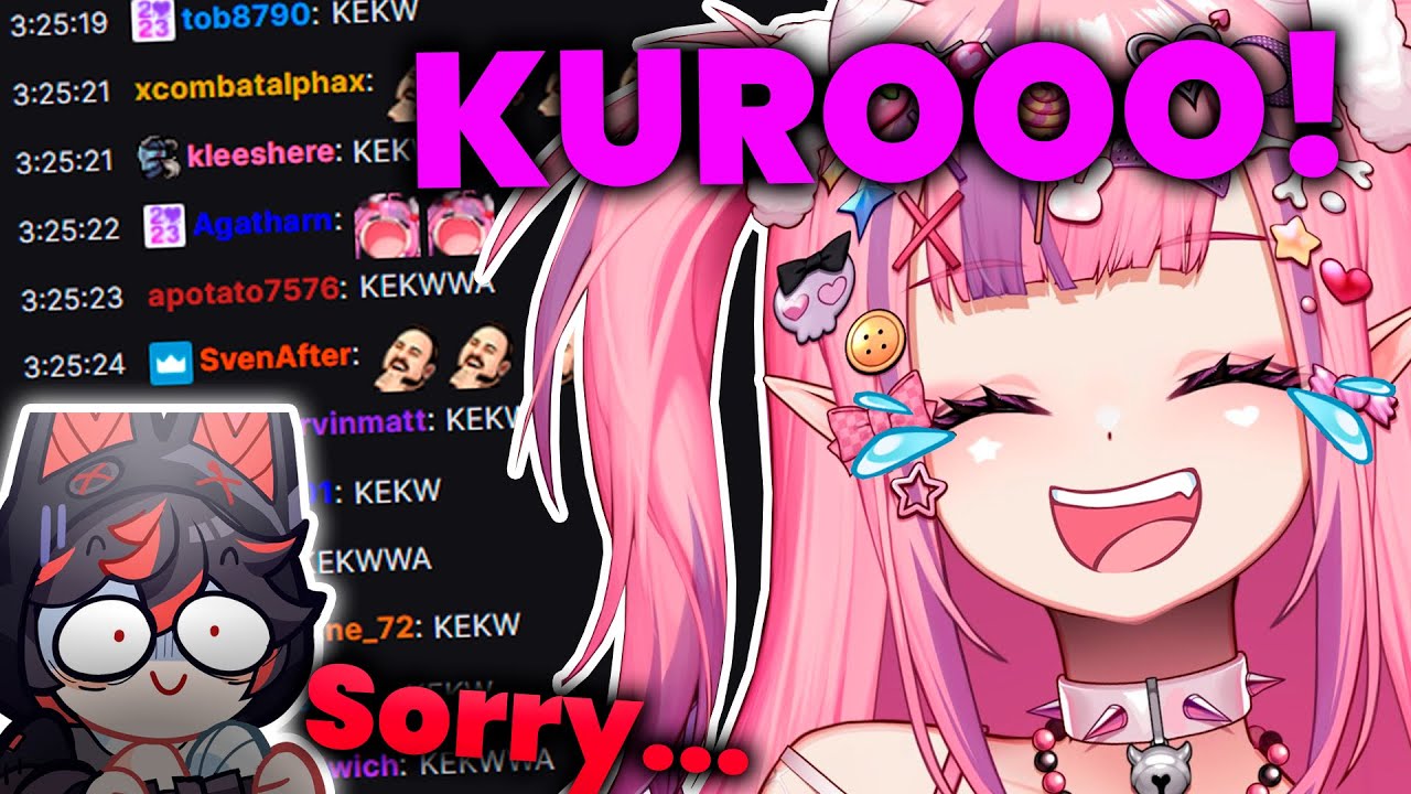 Mouse 𝙡𝙖𝙪𝙜𝙝𝙩𝙨 SO HARD at Kuro's 𝙟𝙪𝙢𝙥𝙨𝙘𝙖𝙧𝙚!