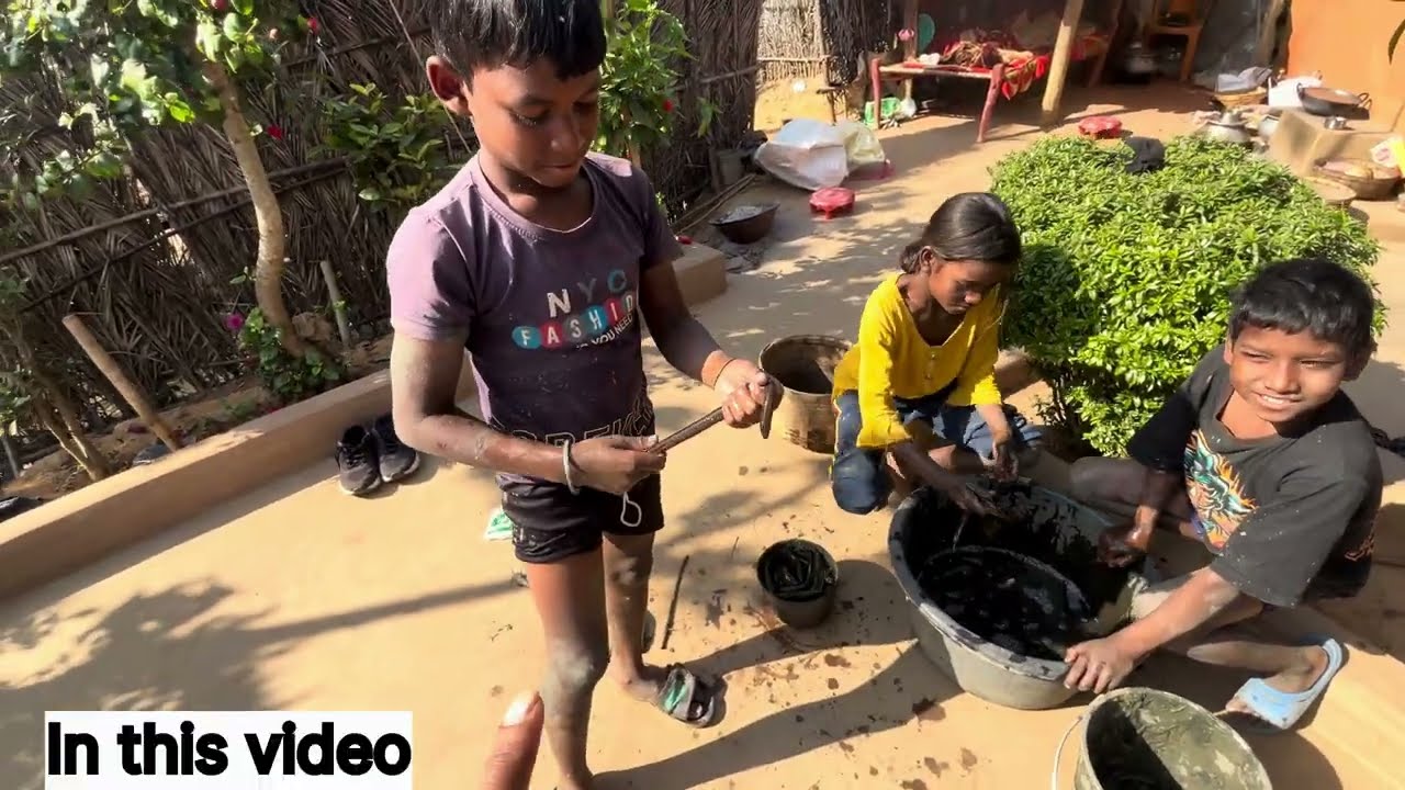 Aatu re haaku🐟 goy | santhali vlog 