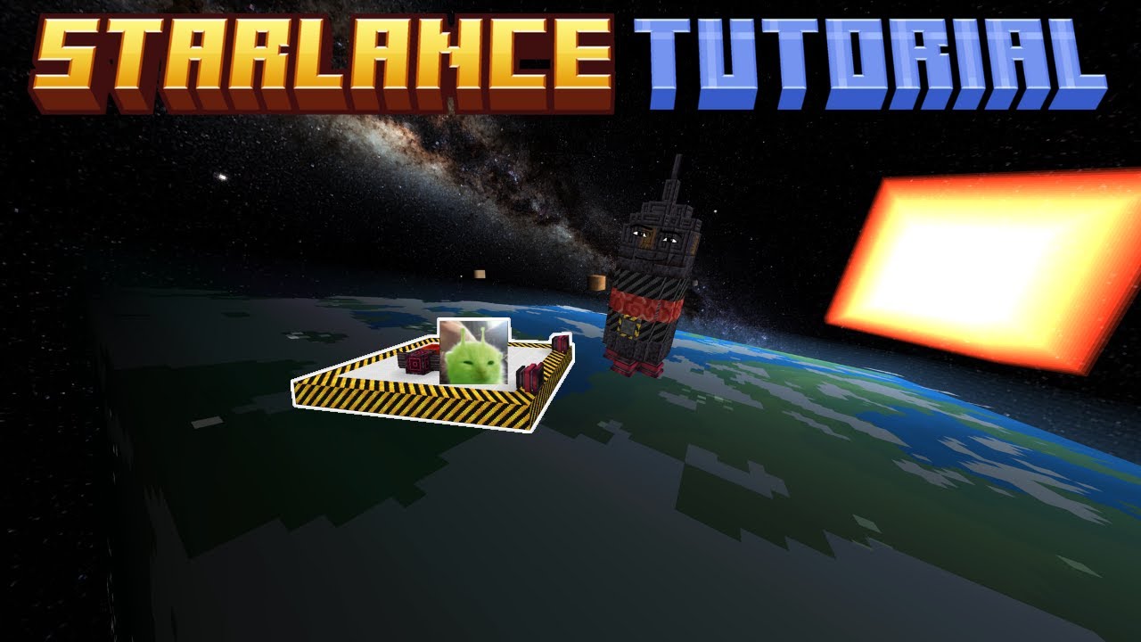 How to build your first spaceship in Starlance & Valkyrien Skies