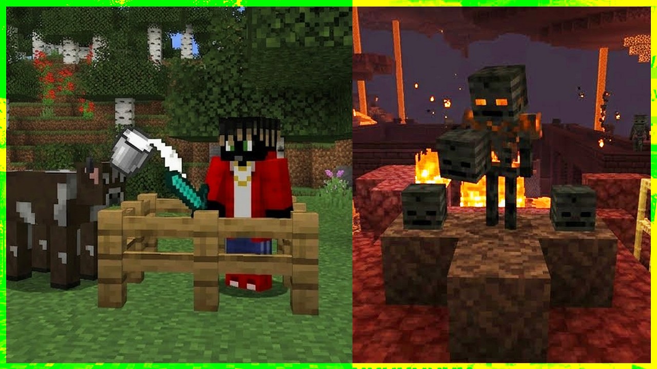 MINECRAFT, ALE OBRÁCENĚ | [MarweX&@Cuky2222&Deltik&Janzezno ]