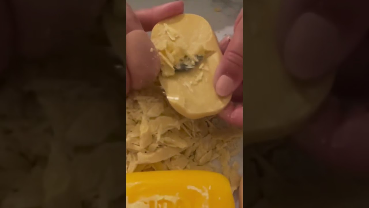 Holi Colors 🎨 + Soap Cut 🧼 = Perfection #drysoapcuttingasmr #satisfying #relaxingsounds #retrosoap 