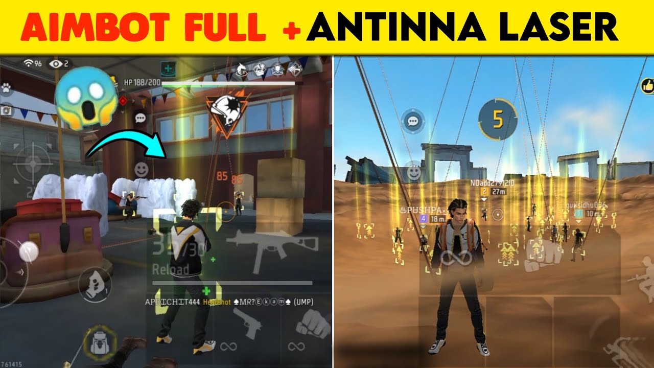 Ob50 update Auto Headshot hack+Antina laser Free Fire obb config file || Antiblacklist💯 Rank works