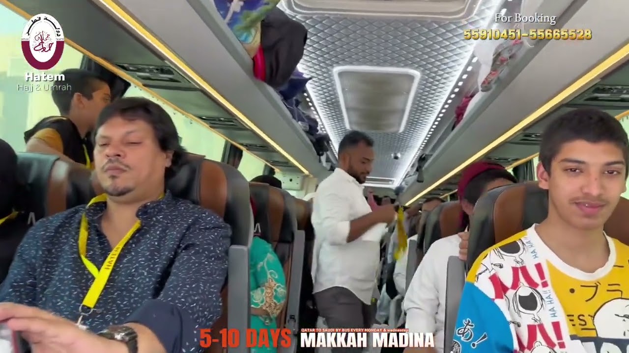 Umrah by bus from Qatar #everymonday #Every Wednesday