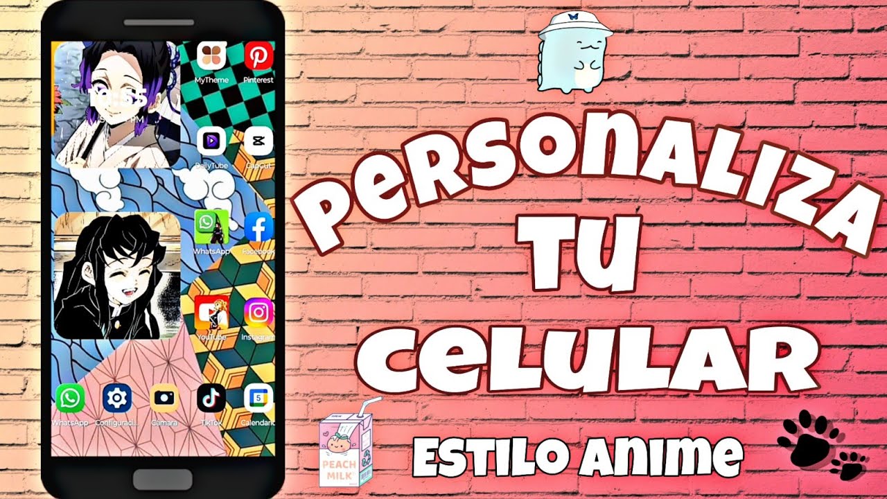 Personaliza tu celular 📱||Estilo anime