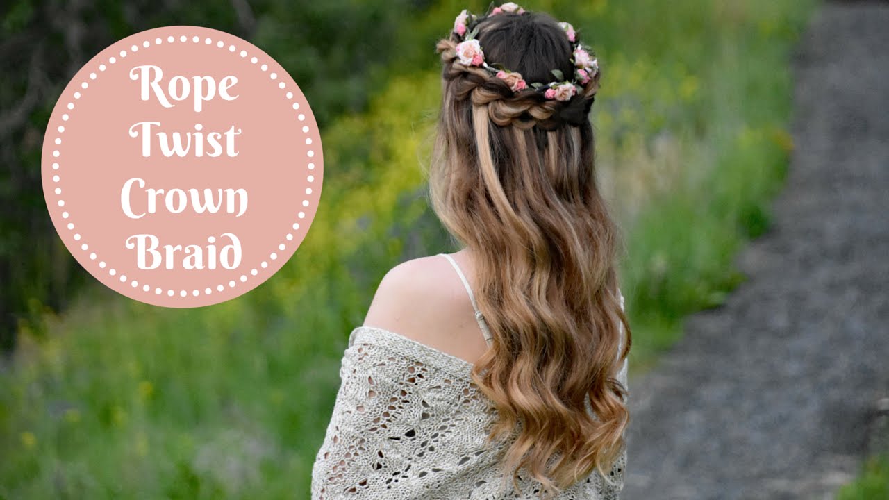 Rope Twist Crown Braid | Braids by Jordan