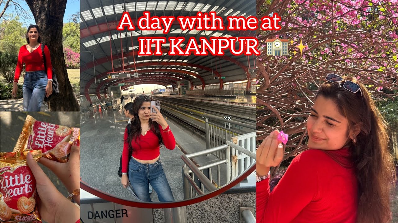 A DAY WITH ME AT 📍IIT KANPUR || WE ATTENDED A WORKSHOP ||