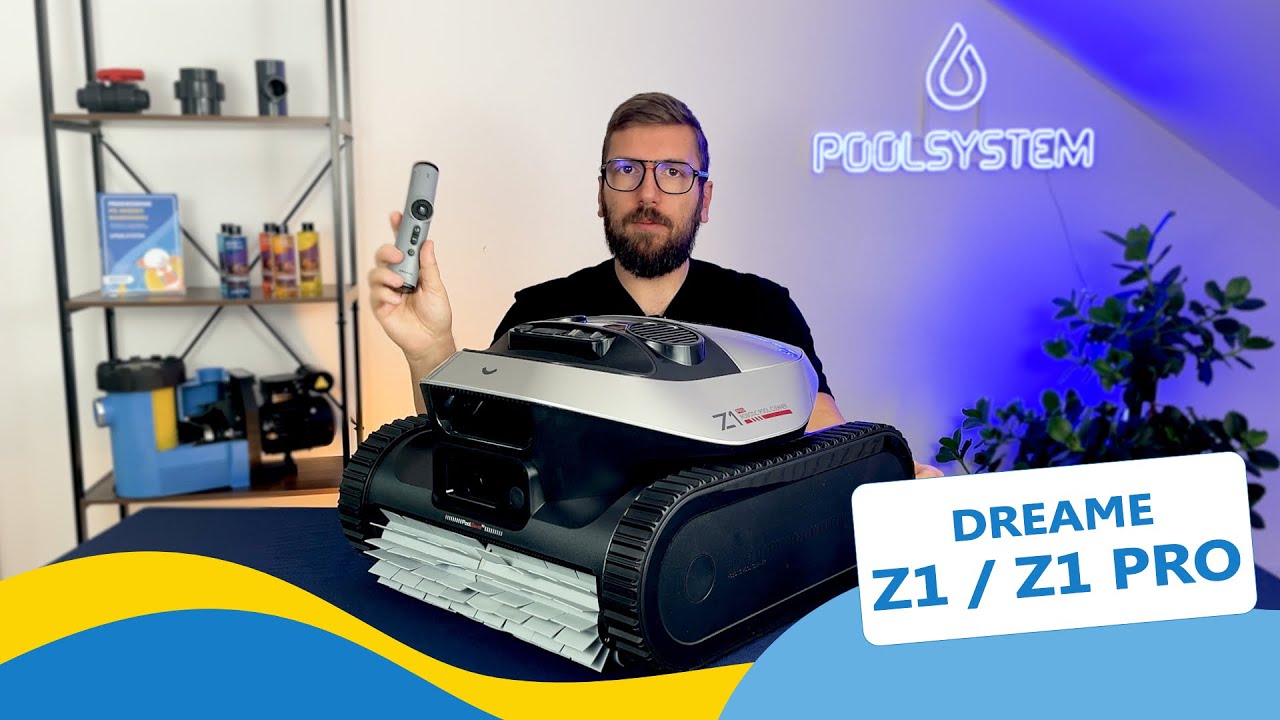 DREAME Z1 PRO &ndash; Bezprzewodowy odkurzacz basenowy sterowany pilotem || POOLSYSTEM.PL