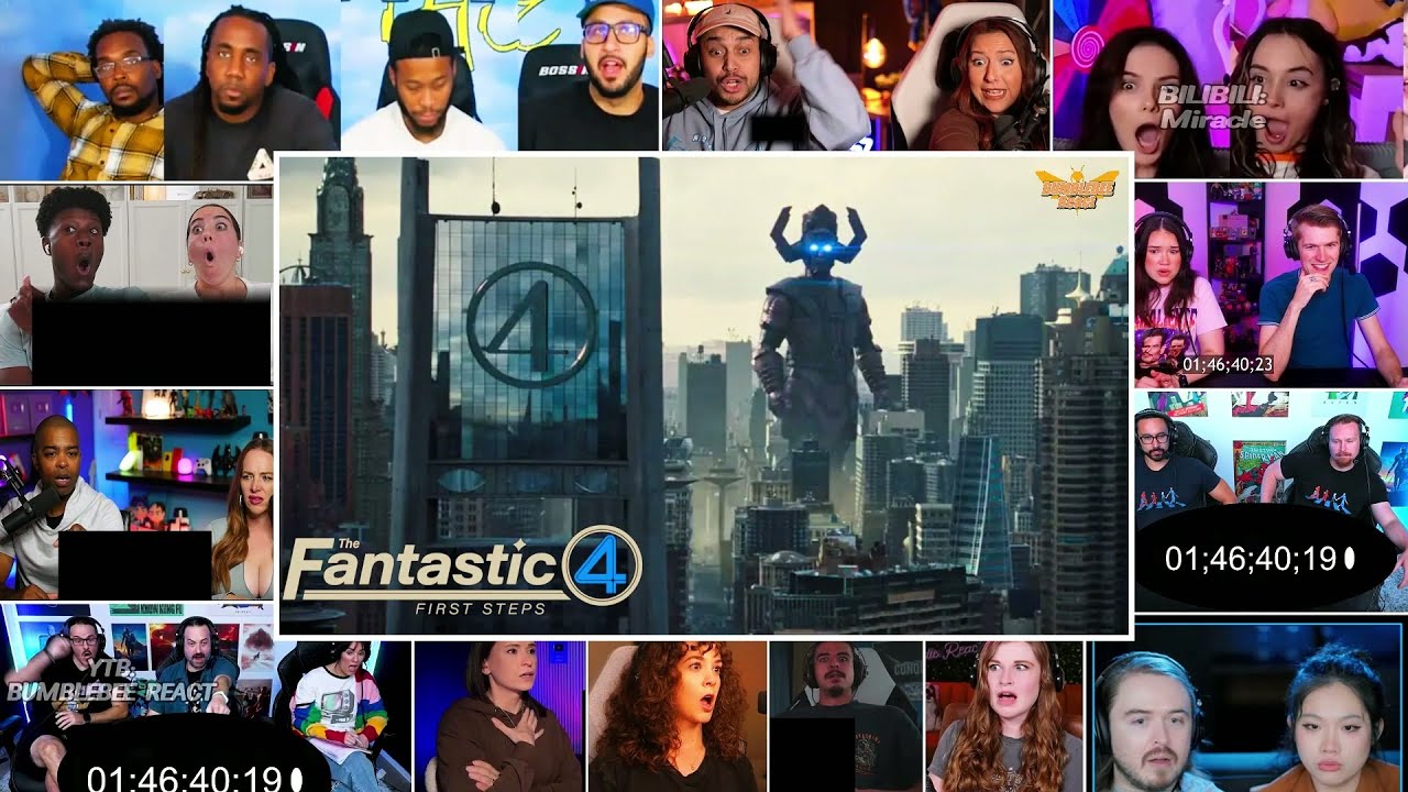 Galactus Arrives on Earth | The Fantastic Four: First Steps reaction mashup