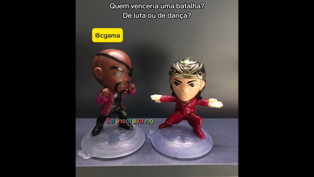 Quem venceria uma batalha de luta ou de dan&ccedil;a? #heroisdc ​⁠​⁠ #brincadeiras