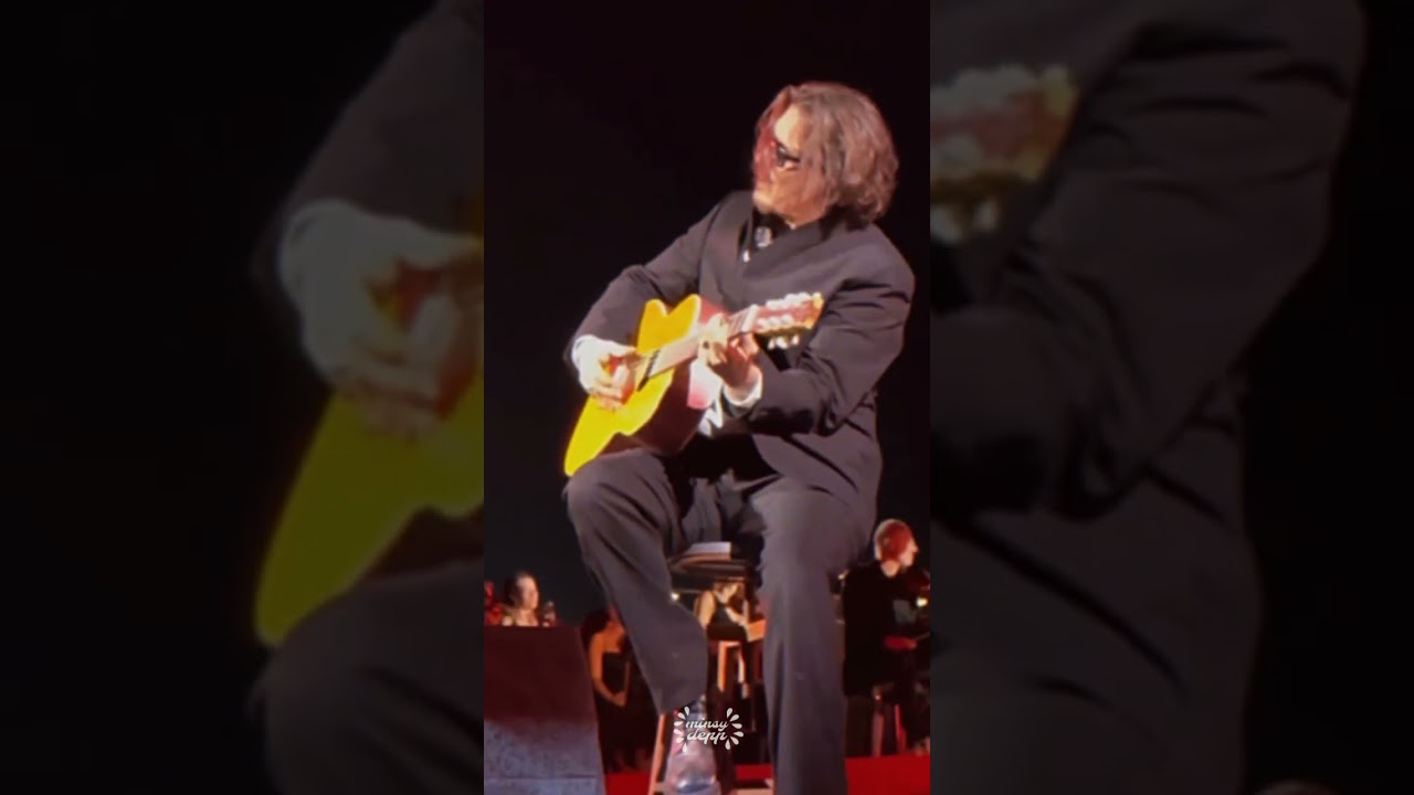 Johnny Depp In Andrea Bocelli Concert | 17/07/24 | Montage Edit ♡♡