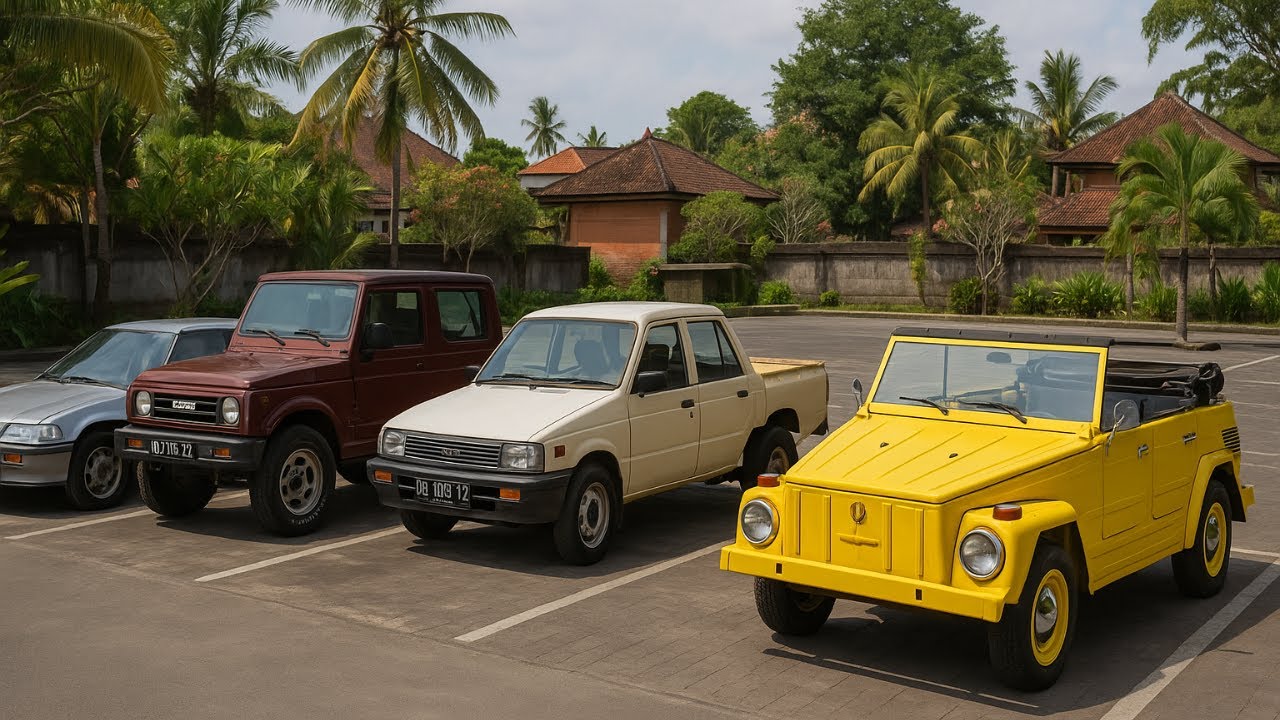 OLD CARS IN BALI PECATU (Short Edition) #8.1
