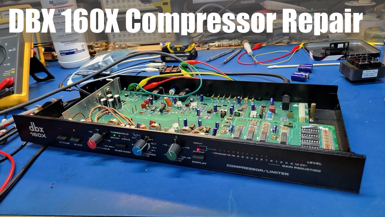 DBX 160X Compressor / Limiter Repair