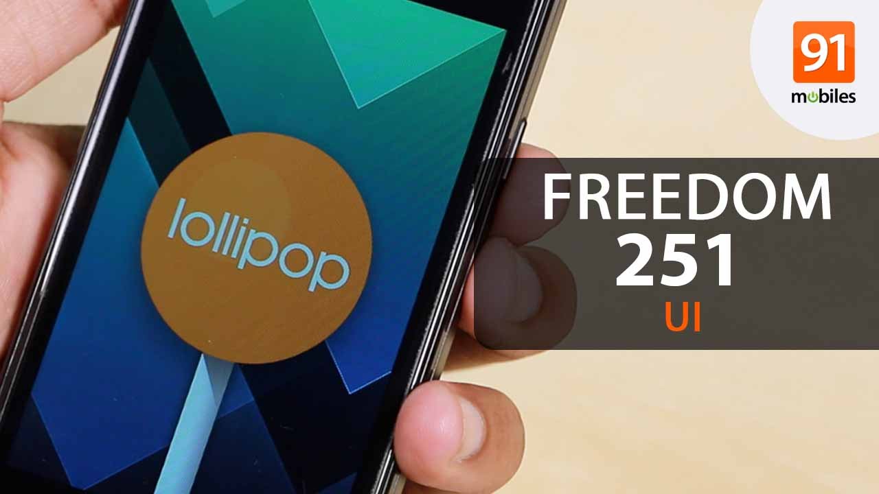 Ringing Bells Freedom 251: UI
