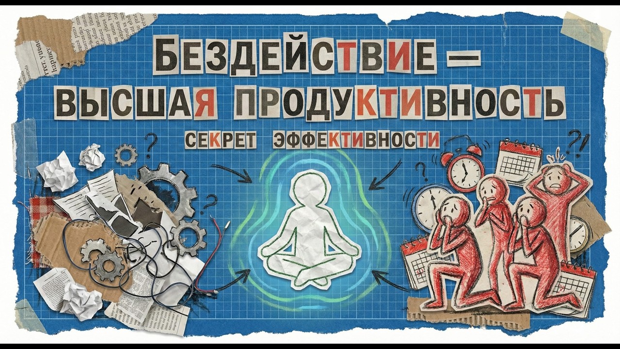 Почему «бездействие» — это высшая форма продуктивности?