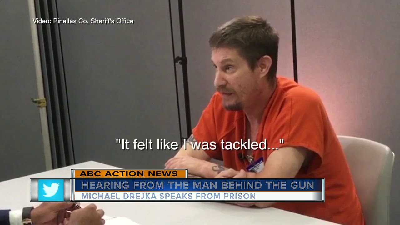 Michael Drejka Speaks from Prison