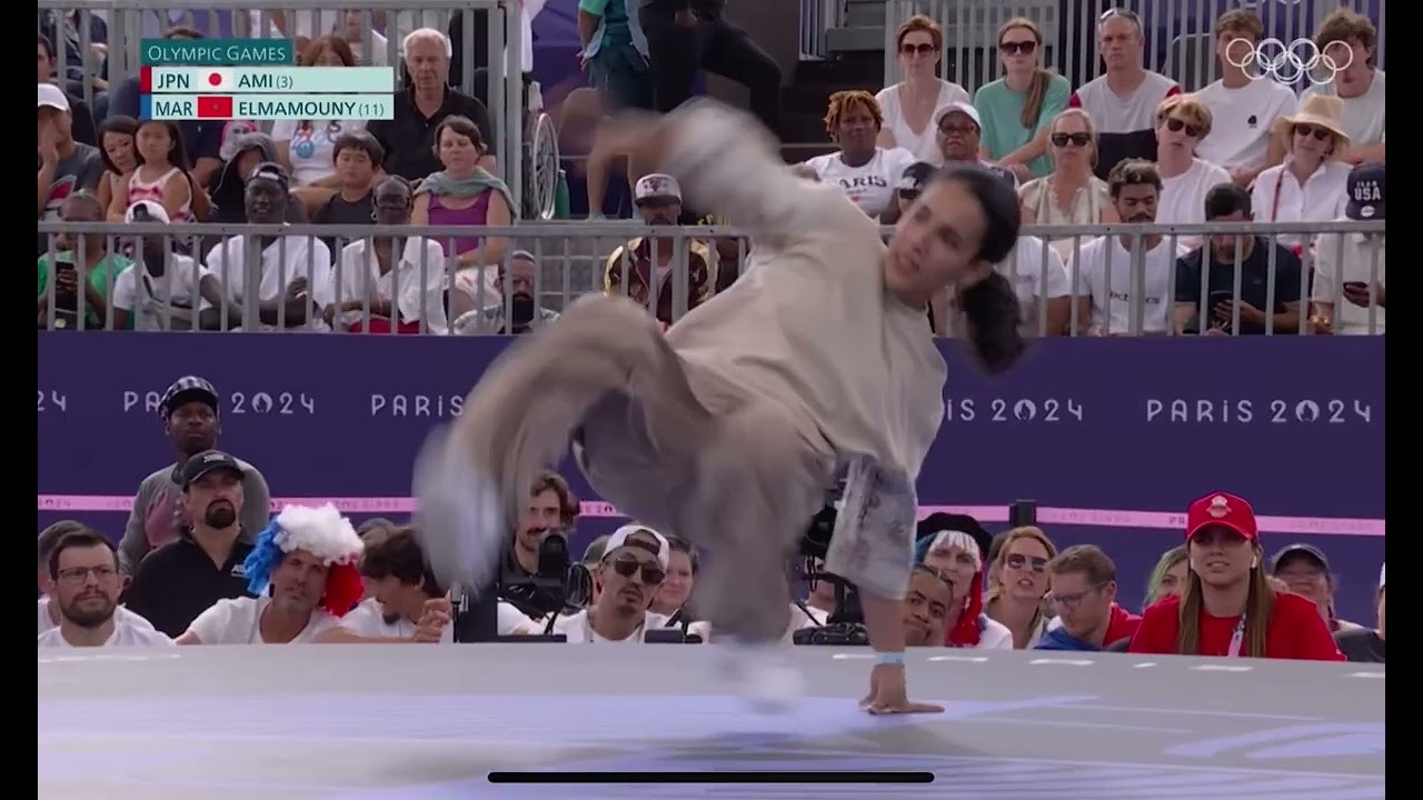 Bgirl Ami vs Elmamouny - Paris Olympic Games 2024 Breaking