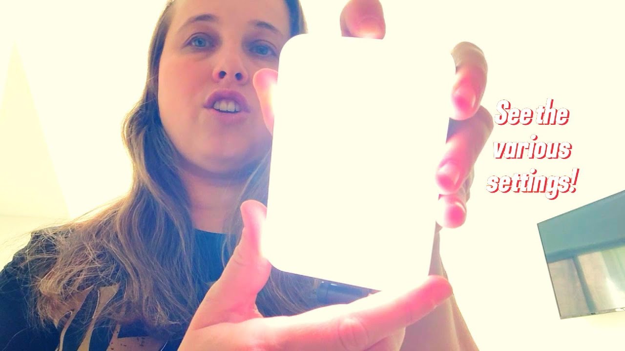 Clip on Light for phone computer tablet 3 mode dimmable portable video zoom conference review